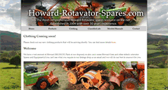 Desktop Screenshot of howard-rotavator-spares.com